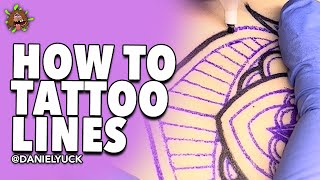 Tattooing 101-How To Tattoo Lines