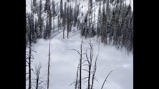 April 2nd, 2023 - Large Remotely Triggered Avalanche in Banner Summit