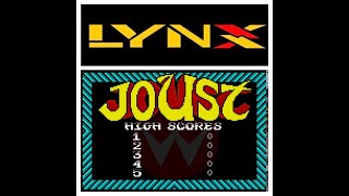 Atari Lynx - Joust