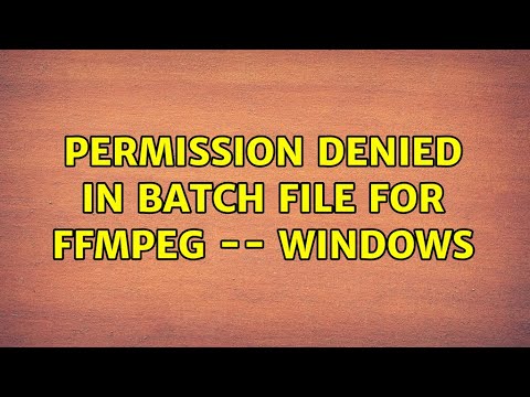 folder permission denied sharex ffmpeg folder permission denied sharex ffmpeg