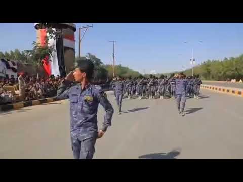 زامل امني مقنع فوق شاص مصفح من مدرسه شعلان ناجح ناجح