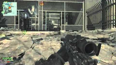 Double killfeed + Triple killfeed with collateral ! Barret 50.cal MW3