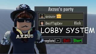 Lobby System Showcase | Roblox studio