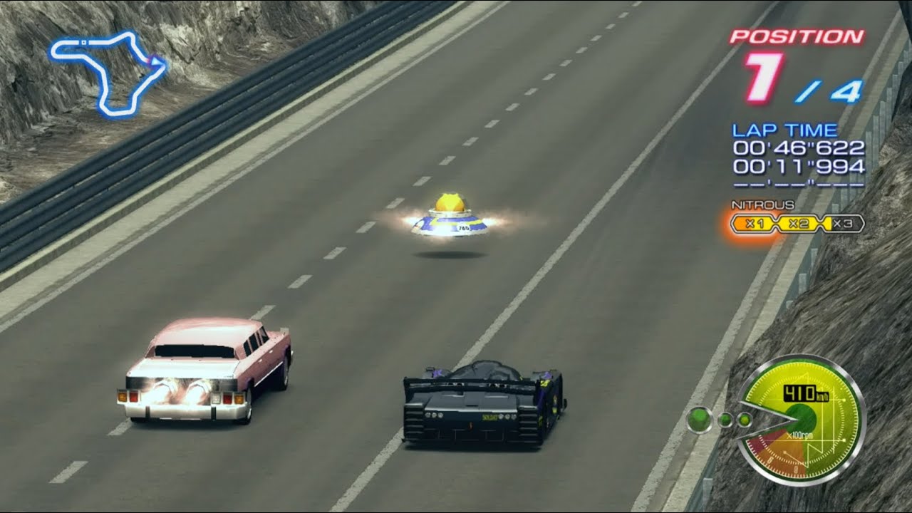 Ridge Racer 6 FINAL Route 05 (NAMCO Pac-Man) - YouTube