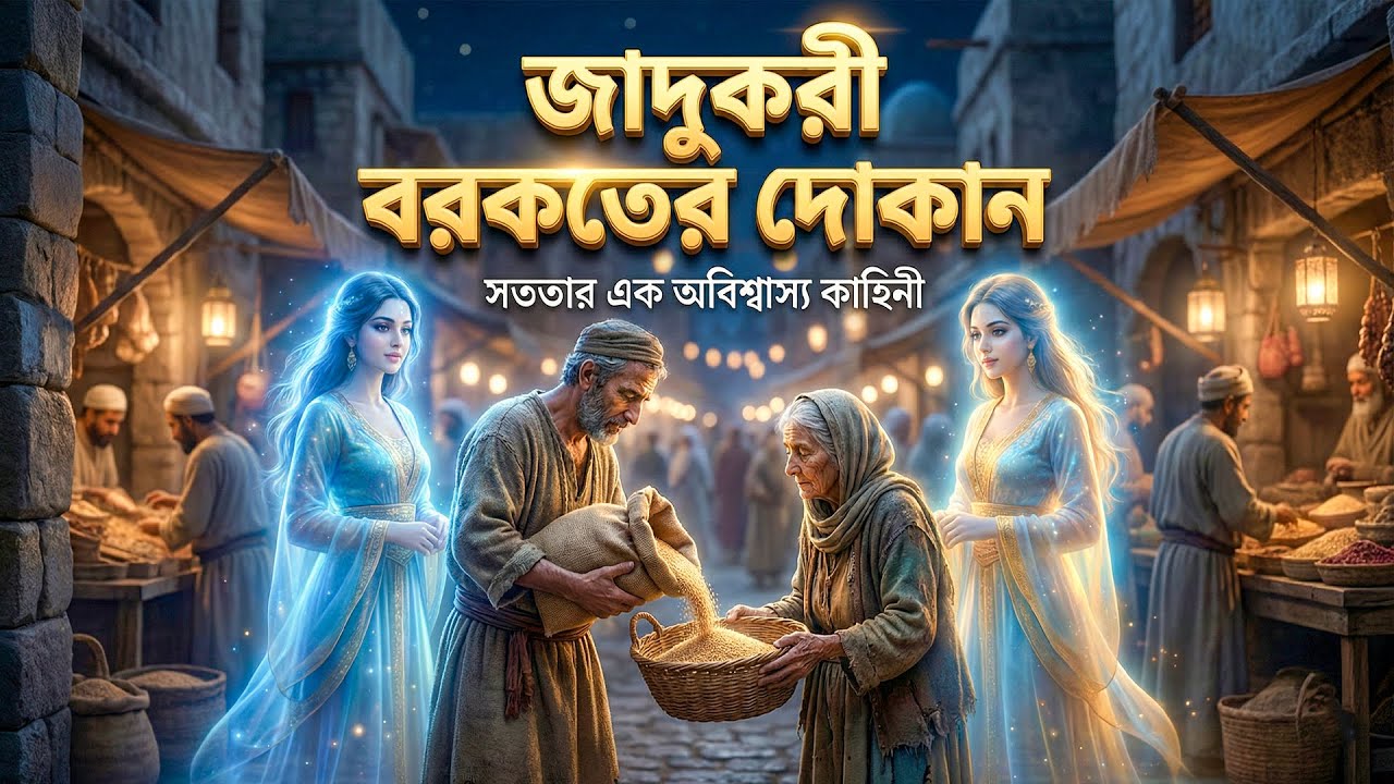সত্‍ ব্যবসায়ী ও জিনকন্যার অবিশ্বাস্য ঘটনা | Islamic Moral Story