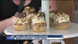 Kim Pegula introduces One Buffalo cupcake
