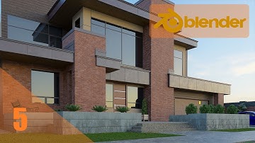 Architecture Visualization In Blender 2.82 - Part 5 (Top Floor Walls)