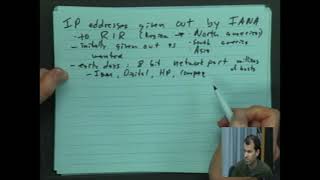 IP address allocation.