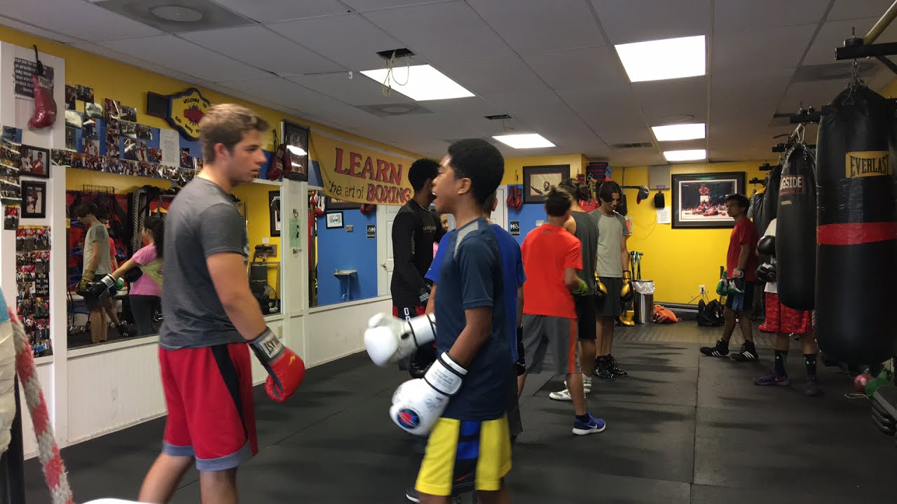 Youth Boxing class YouTube