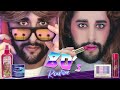 1980's  - Historically Accurate Skincare & Makeup Routine / Tutorial  💜🖤 The Welsh Twins