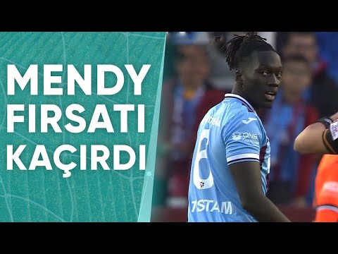 Trabzonspor-Başakşehir Maçında Batista Mendy Net Bir Gol Kaçırdı / A Spor / 28.02.2024