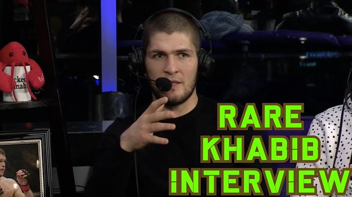 Rare Khabib Nurmagomedov Interview with Demetrious Johnson, Amanda Nunes and Fabrício Werdum