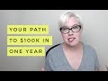 Your Path to $100k in One Year