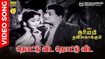 Thottuvida Thottuvida | HD Video Song | 5.1 Audio | MGR | TMS | P Susheela | KVM | Kannadasan