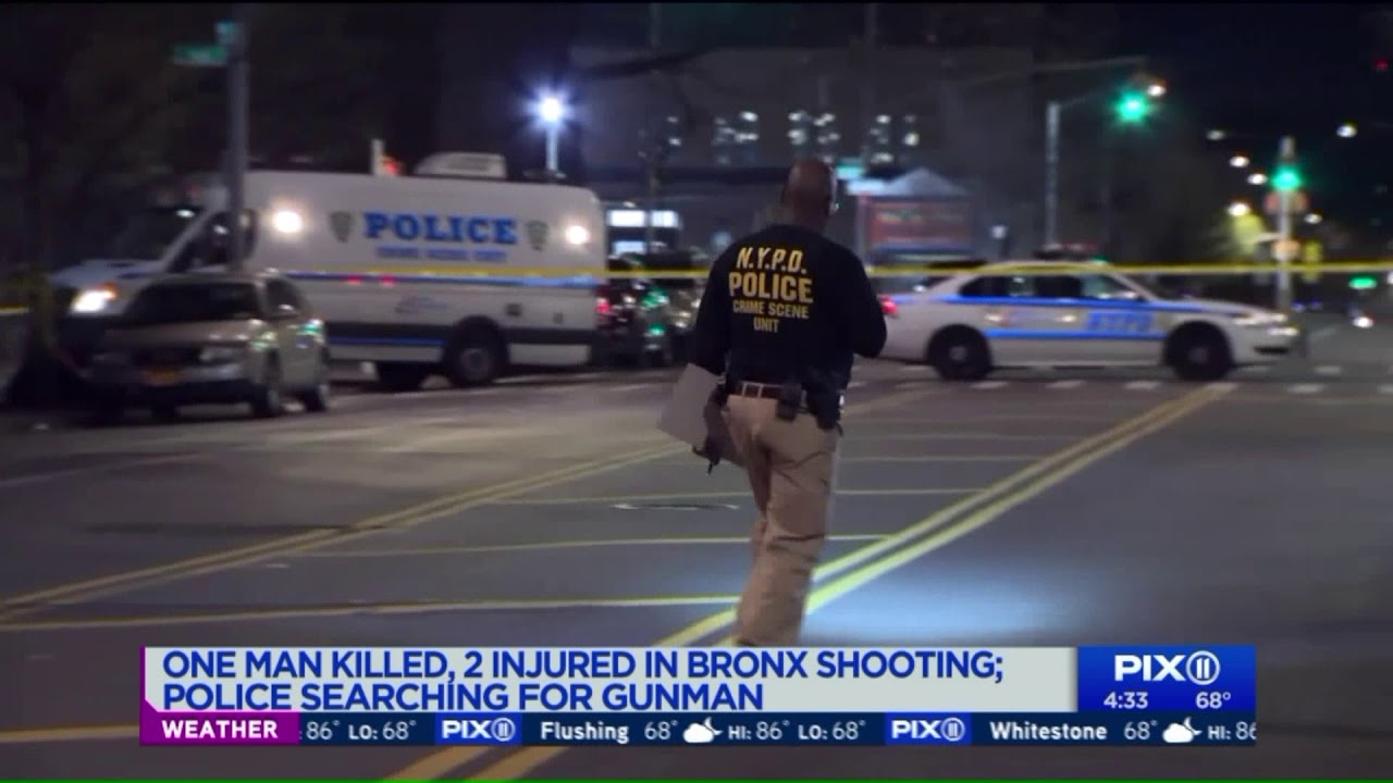 1 killed, 2 injured in Bronx shooting - YouTube