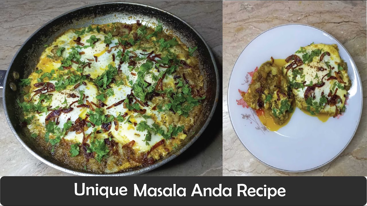 Anda Masala Recipe | Quick Breakfast Recipe | Traditional Foods