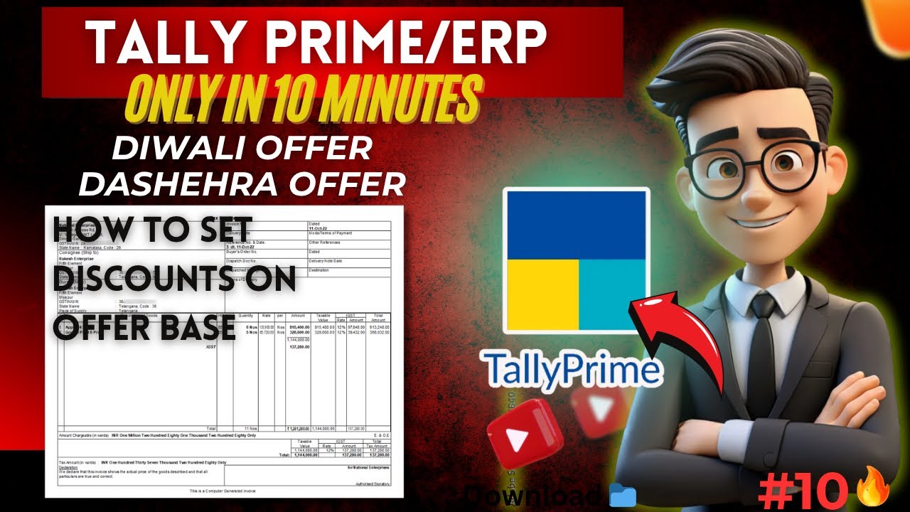 How to setup discounts Offers in tally prime | price list | Price levels | Offers In tally Prime