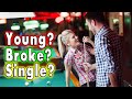 Top 10 cities for the young broke and single in the united states