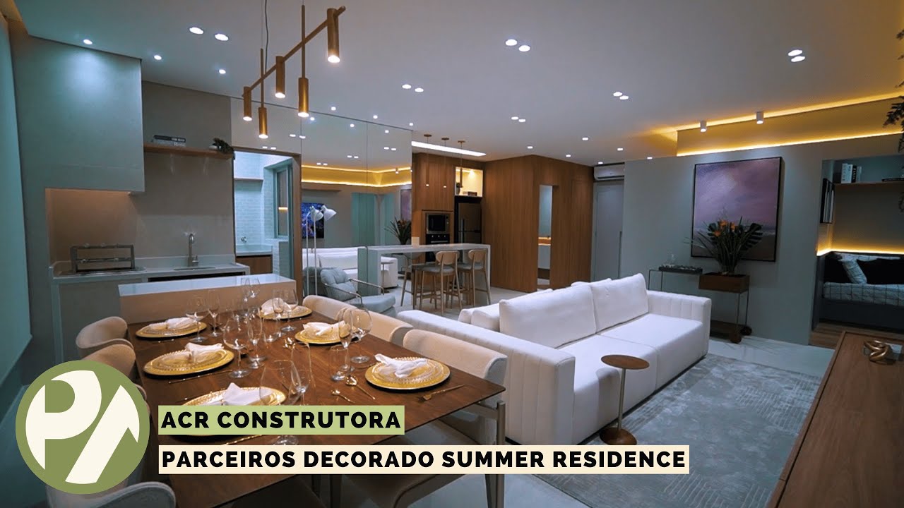 Parceiros Decorado Summer Residence - ACR Construtora - Programa Pedro Alcântara - 27.10.2023