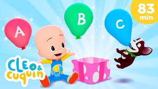 Canção do ABC: ¡aprenda as letras! 🔠 e mais músicas infantis de Cleo e Cuquin - Família Telerín