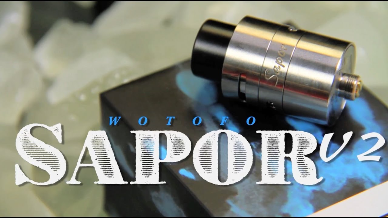 New SAPOR V2 RDA Review by:Wotofo (First Look) - YouTube