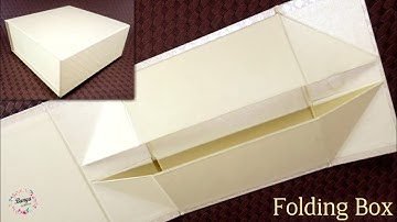 Diy Gift box | Gift box tutorial | Gift Ideas | Kotak Kado | Folding box