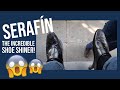 S3E108 Serafin the incredible shoe shiner #cheapshoeschallenge #ASMR #shoeshine #visitashoeshiner