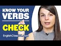 CHECK - Basic Verbs - Learn English Grammar