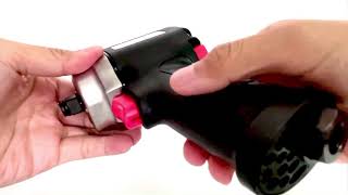 Fine Piece 1/2" スーパーコンパクト・エアーインパクトレンチ [超軽量1.2kg! / 12.7mm / 678N・m] ファインピース PI-1498-VG