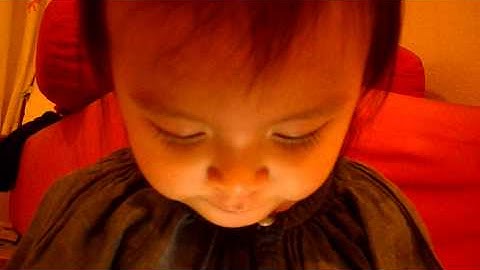 1 year old speaking Navajo using Navajo Language Iphone App partII