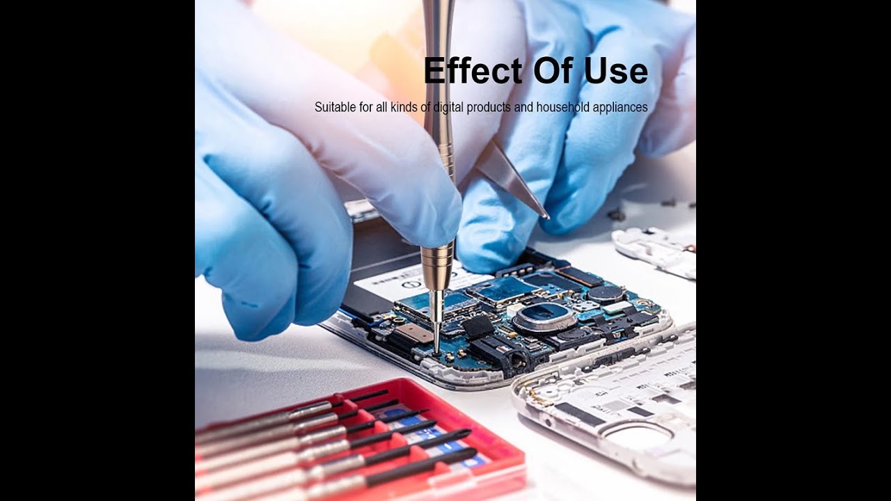 115 Electric Precision Screwdriver Set Pc Phone Repair INSULATED Hand 