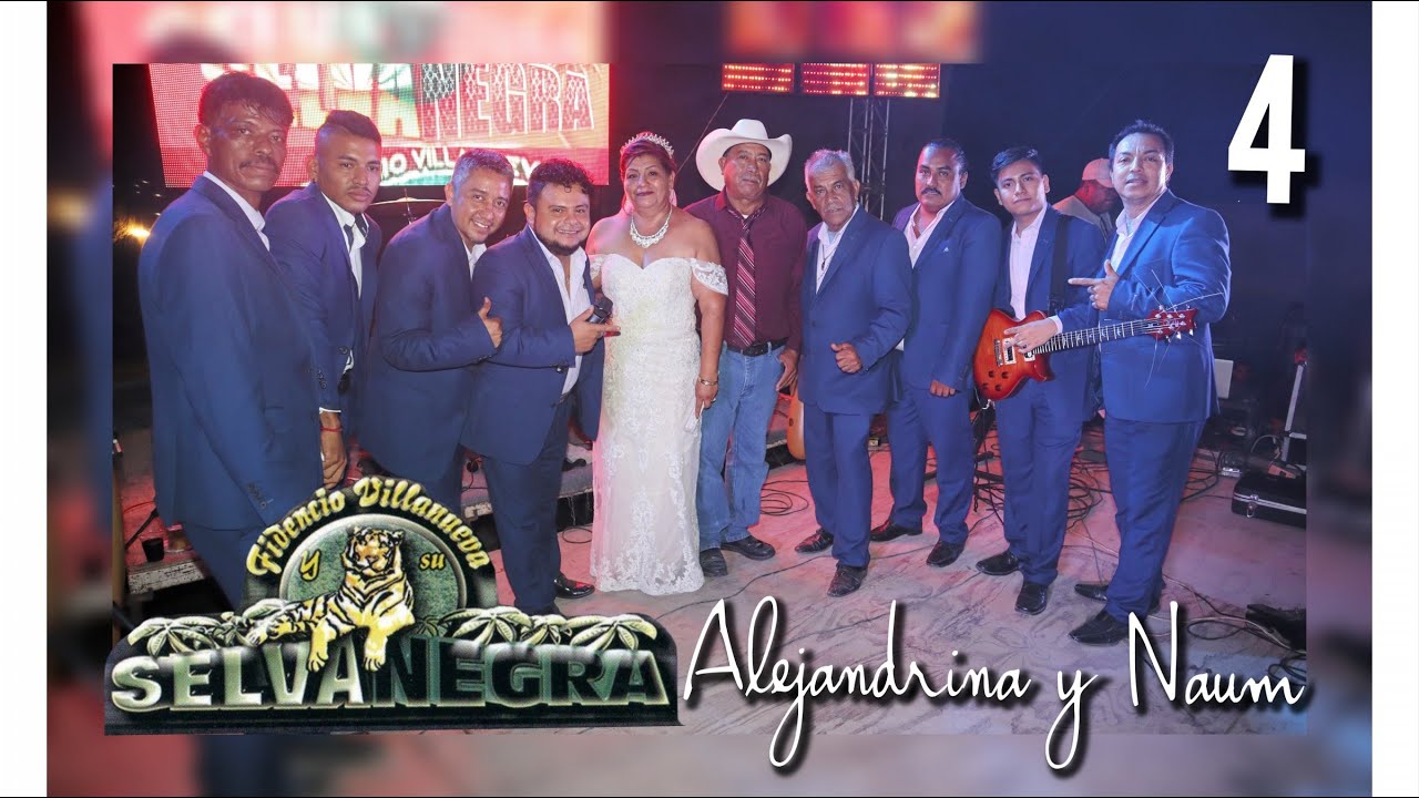 Baile con Selva Negra, en la Boda de Alejandrina y Naum, Ciudad del