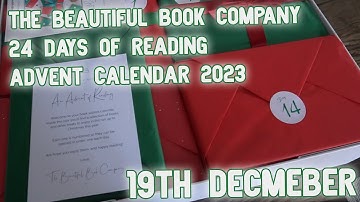 24 Days of Reading Advent Calendar - December 19th