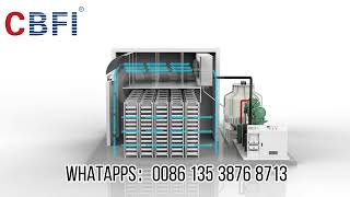 Cbfi Blast Freezing Room For Seafood, Fish And Food Industry