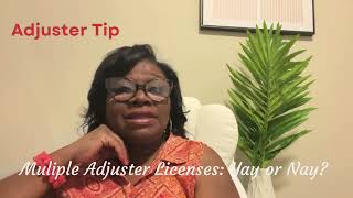 Muliple Adjuster Licenses: Yay or Nay? by Be A Claims Adjuster 138 views 2 weeks ago 2 minutes, 1 second