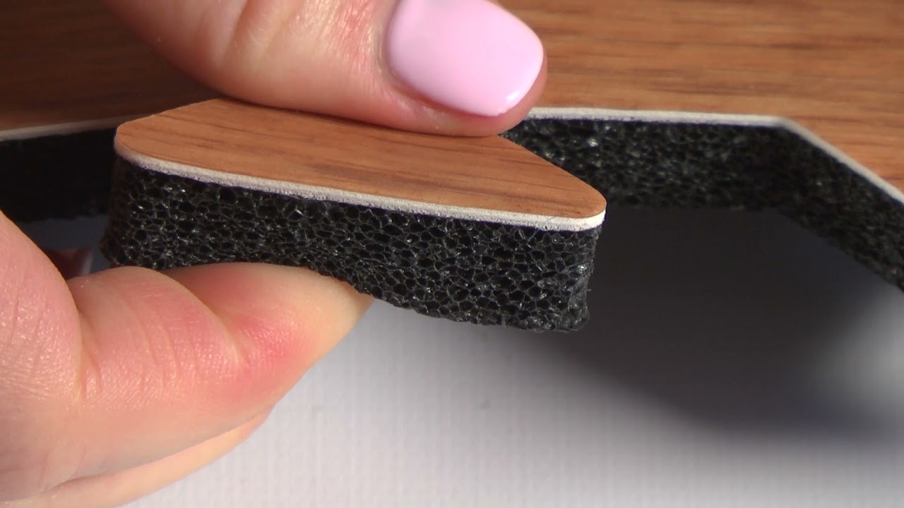 Comfort Tile Plus - Interlocking Foam Backed Wood Look Floor Tiles