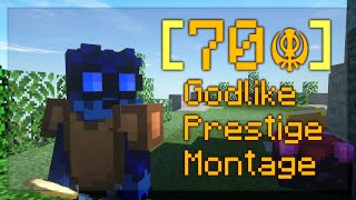 Godlike Prestige | A Montage for 70 Star in Skywars (Ft. Known Players)