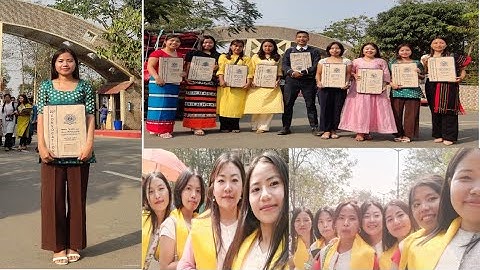 Assam University Silchar|20th Convocation|2023|Abamle Daime