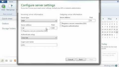Windows Live Mail SSL Setup Tutorial