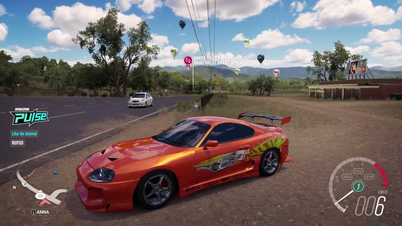 Forza Horizon 3 - Toyota Supra RZ 1998 (test drive) - YouTube