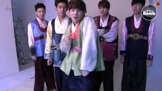 BANGTAN BOMB Hanbok dance time shooting by Jimin 720