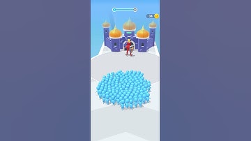 Count Master Crowd Runners 3D - Gameplay All Levels Walkthrough iOS / Android Level 3 #shorts