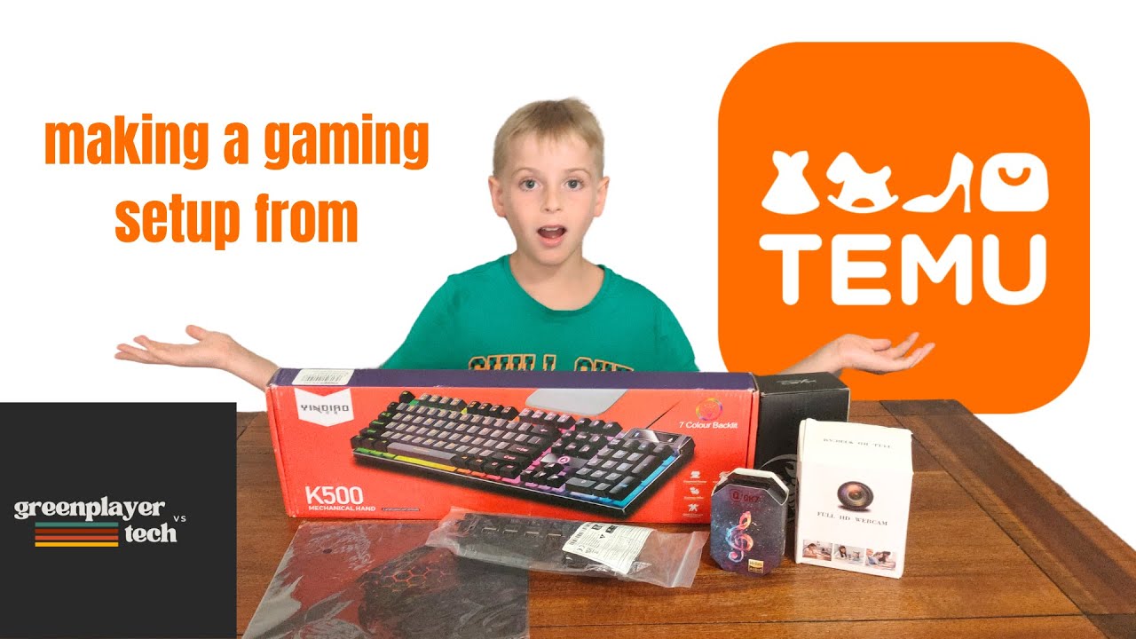 Temu Throttle Setup Making a gaming setup from temu for under $50 - YouTube