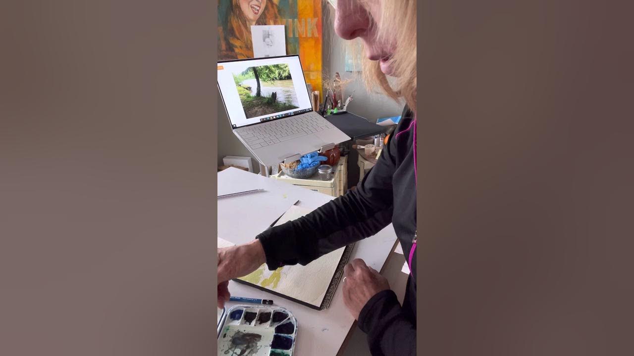 Direct Painting Technique Step Two YouTube