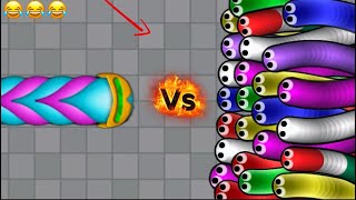Very Funny Moments in Slither.io 😂