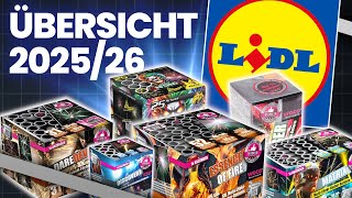 Lidl Feuerwerk 2025/26 🔥 Das Sortiment im Überblick
