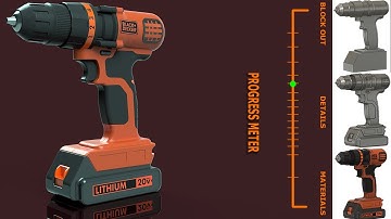 Fusion 360 Modeling Course (Power Drill) - Details