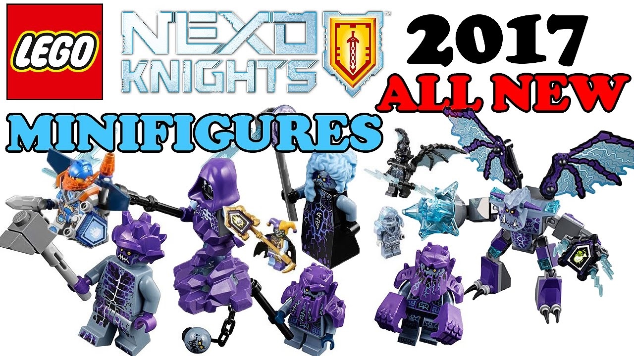 👀 ALL LEGO Nexo Knights Winter + Summer 2017 Minifigures