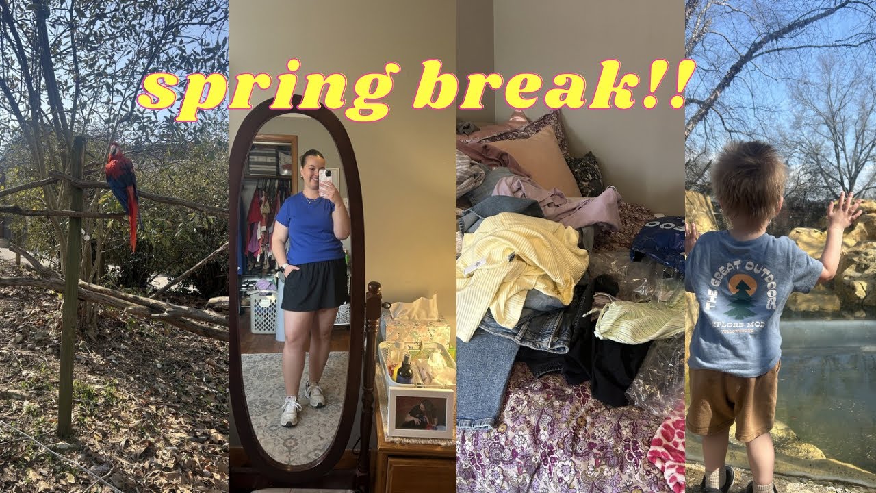 Spring Break Vlog/ Old Navy Haul/ How I’m feeling! - YouTube