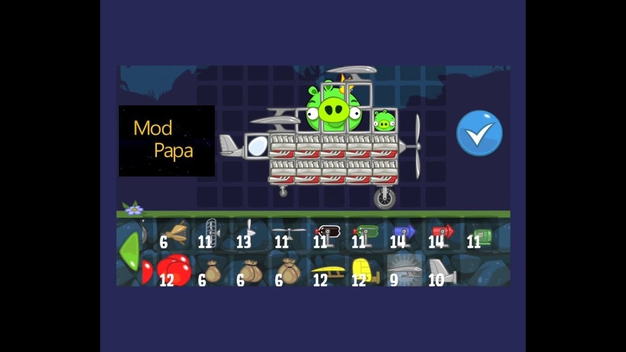 Скачать моды для bad piggies